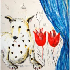 Suzanne Nessim Hunden vantar pa Annat 50x50cm 510x510 1