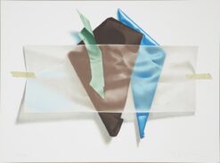 Yrje Edelman Three dimensions of color under silk paper