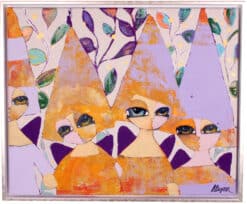 Hanna Ekegren Heading for a fall 65x77 60x72cm