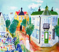 Anders Hultman Lockad 45x52 40x45cm