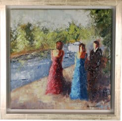 Bengt Goran Karlsson promenad utmed an35x35 30x30cm