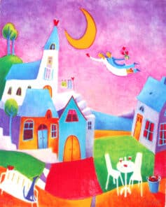 ingrid Roth happiness in pink 295x24cm