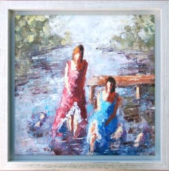 Bengt Goran Badbryggan 36x36 30x30cm