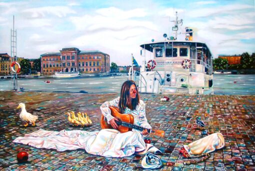 Carolina af Ugglas Ankeborg 33x45cm