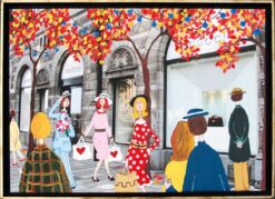 Marika Lang Gucci walk 50x70 54x75cm