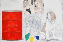 Pg Thelander Three museums 44x65 56x76cm