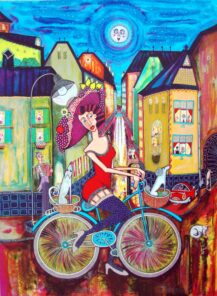 angelika wiik frihet 81x59cm