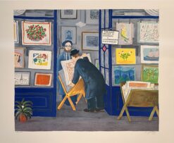Lennart Jirlow konsthandlaren 56x73 46x55cm