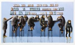Matilda Lehvonen Monkey Bar 61x105 54x95cm