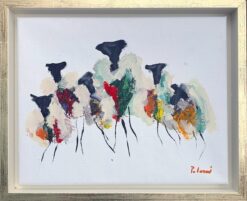 Anders Palmer Sexfar i olja 35x43 41x495cm