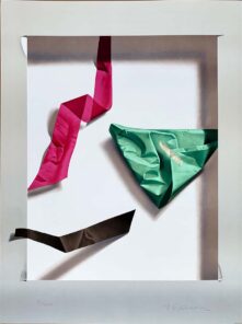 Yrjo Edelman Three Easy Pieces 82x61cm