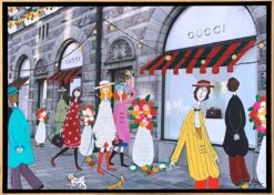 Marika Lang Gucciwalk 50x70 535x735cm