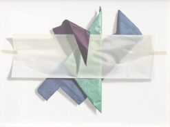 Yrje Edelman Three dimensions of color under silk paper II