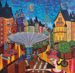 Angelica Wiik Svampen 40x40cm