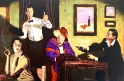 Alexander Klingspor Bohemisk evning 50x78cm