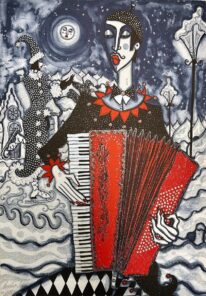 Angelica Wiik Isdans 60x40cm