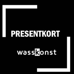 Presentkort från Wass Konst – en stilren gåva som kan användas till konst och grafik i webbgalleriet.